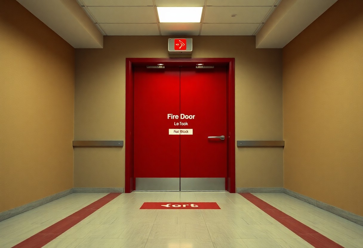 Fire Doors – Never Block or Wedge Open